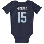 Anders Hedberg Winnipeg Jets  Infant & Newborn Bodysuit  - Navy