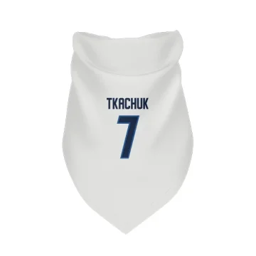 Keith Tkachuk Winnipeg Jets  Dog & Cat Pet Bandana - White