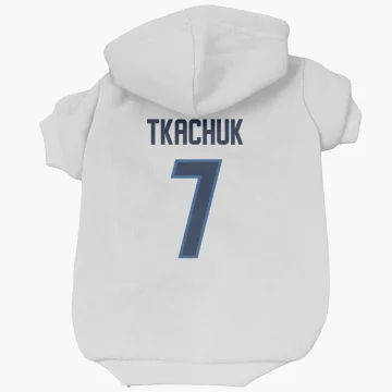 Keith Tkachuk Winnipeg Jets  Dog & Cat Pet Hoodie - White
