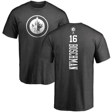 Laurie Boschman Youth Winnipeg Jets One Color Backer T-Shirt - Charcoal