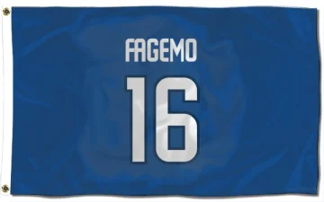 Samuel Fagemo Winnipeg Jets  Flag (3 X 5) - Blue